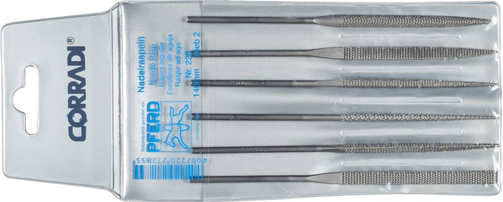 PFERD TOOLS 12332144 CORRADI tűráspoly készlet, 220 140 H2 Hossz 140 mm 1 db
