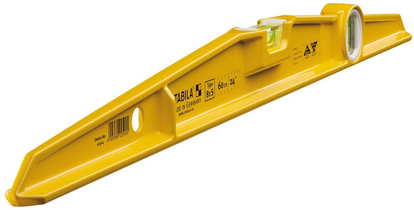 Stabila Type 81 S 2504 Könnyűfém vízmérték 60 cm 0.50 mm/m