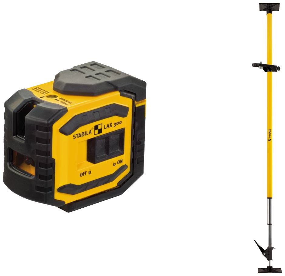 Stabila LAX 300, 5-pcs Keresztvonalas lézer Önszintező Hatótáv (max.): 20 m
