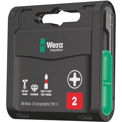 Wera Impaktor 05057752001 Bit készlet 15 részes  