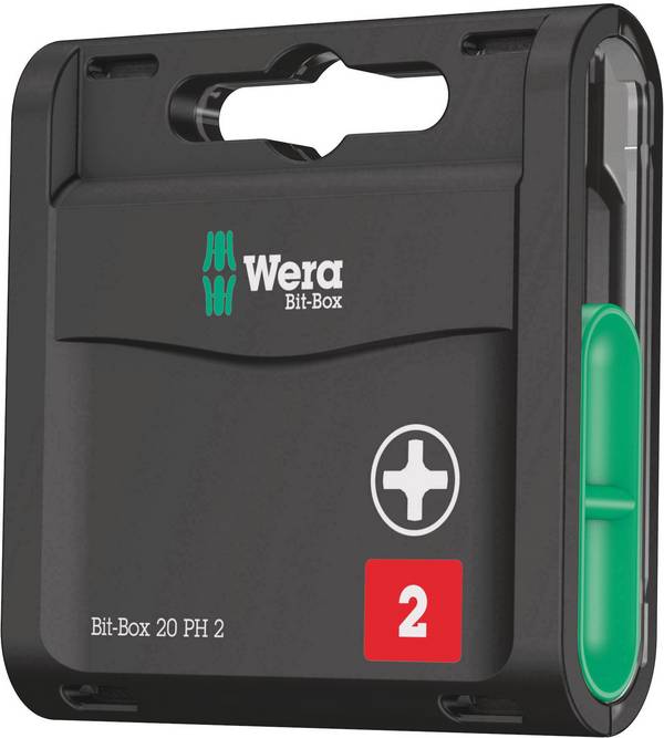 Wera 05057750001 05057750001 Bit készlet 20 részes Kereszthornyú Phillips