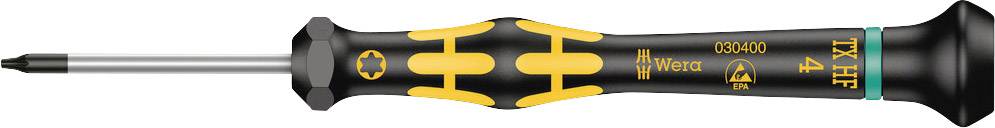 Wera 1567 ESD Micro Torx csavarhúzó Méret (csavarhúzó) T 4 Penge hossz: 40 mm 1 db