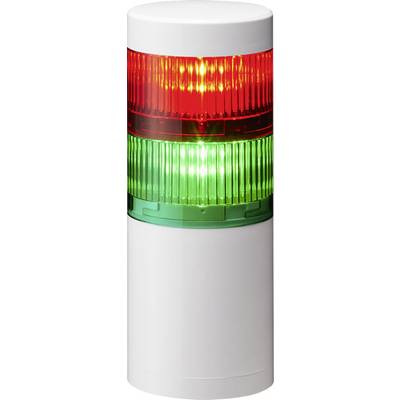 Patlite Jelző oszlop LR7-202WJNW-RG  LED Piros, Zöld 1 db