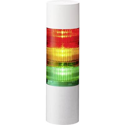 Patlite Jelző oszlop LR7-302WJBW-RYG  LED 3 színű, Piros, Sárga, Zöld 1 db
