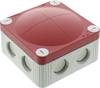 Wiska 10060480 Leágaztató doboz (H x Sz x Ma) 85 x 85 x 51 mm Élénk szürke (RAL 7035), Piros IP66/IP67 1 db