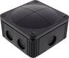 Wiska 10060538 Leágaztató doboz (H x Sz x Ma) 110 x 110 x 66 mm Fekete (RAL 9005) IP66/IP67 1 db