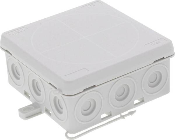 Wiska 10109427 Leágaztató doboz (H x Sz x Ma) 86 x 86 x 41 mm Élénk szürke (RAL 7035) IP55 1 db