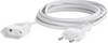 Sygonix SY-5042680 Áram Hosszabbítókábel Fehér 5.00 m H03VVH2-F 2X 0,75 mm²