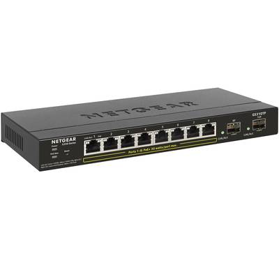 NETGEAR GS310TP-100EUS Hálózati switch  8 port  PoE funkció 