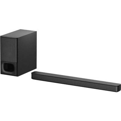 Sony HT-S350 Soundbar Fekete Bluetooth, Vezeték nélküli mélysugárzóval, Fali rögzítés