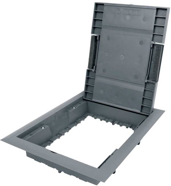 KOPOS KOPOBOX 80_LB Készüléktartó  (H x Sz x Ma) 330 x 260 x 4.5 mm  1 db