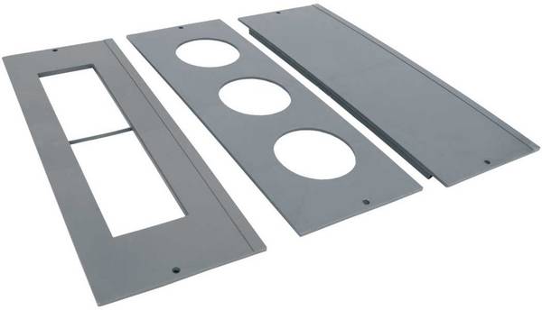 KOPOS PP 80/3_LB Készülék lemez  (H x Sz) 250 mm x 89 mm  1 db