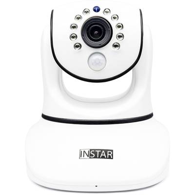 IP megfigyelő kamera 1920 x 1080 pixel, LAN, WLAN, INSTAR IN-8015 Full HD white 10081