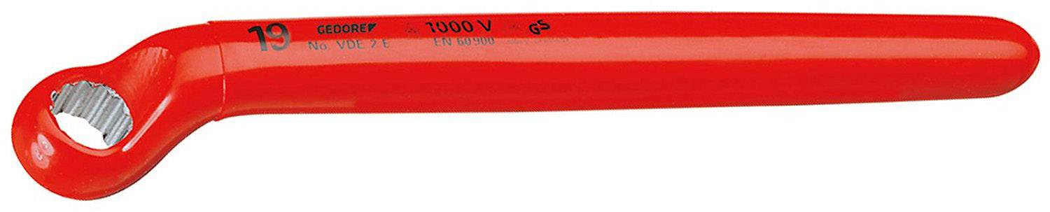 Gedore 6036860 VDE 2E 19 Egygyűrűs kulcs Kulcsszélesség (metrikus) 19 mm
