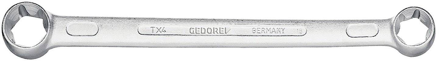 Gedore 6060140 TX4 E14XE18 kettős gyűrűskulcs Kulcsszélesség (metrikus) 10 - 11 mm
