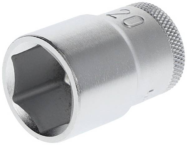Gedore 19 20 6131420  Dugókulcs betét  20 mm     1/2" (12,5 mm)