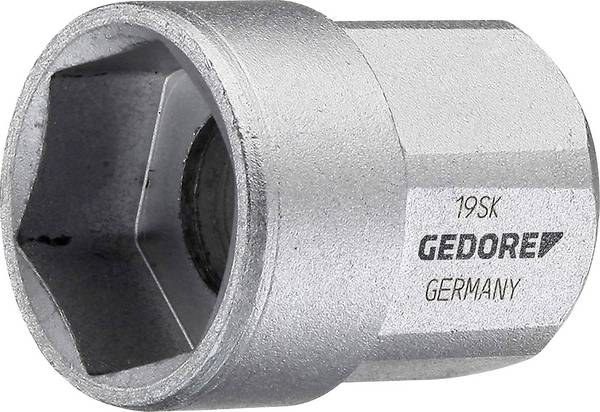 Gedore 19 SK 12 2521555 Külső hatlap Dugókulcs betét  12 mm 1/2" 12 mm   Hatlap