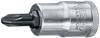 Gedore IKS 19 4 6656810 Kereszthornyú Phillips Csavarhúzó betét Gömbfej 4 mm 1 1/2" PH 4 1/2" (12,5 mm)