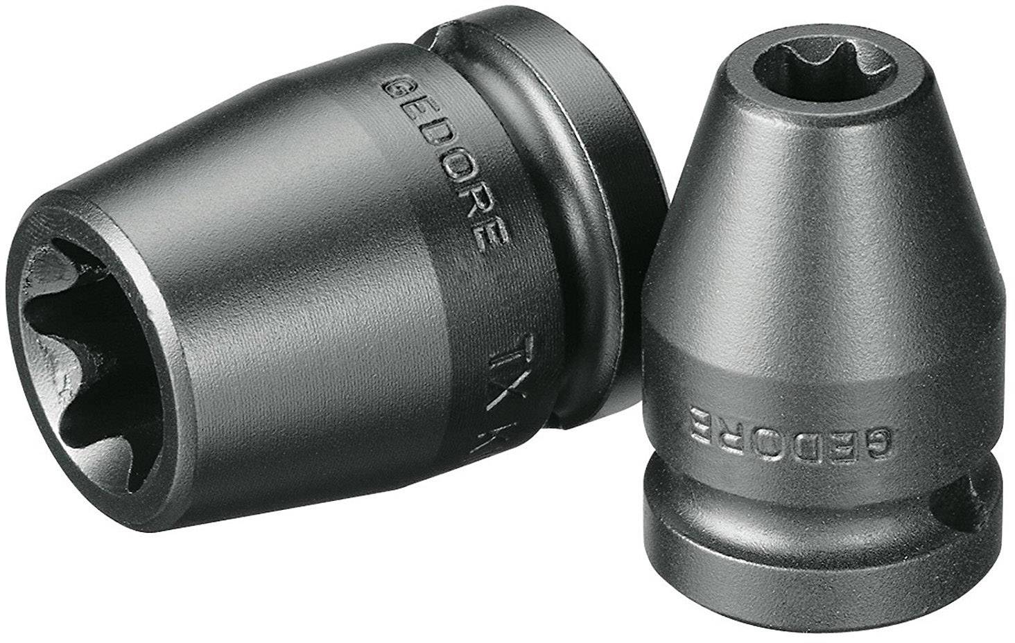 Gedore TXK 19 E-16 6223540 Külső kerek hatlap (TX) Erő dugókulcs betét 14.76 mm M12 1/2 (12,5 mm)