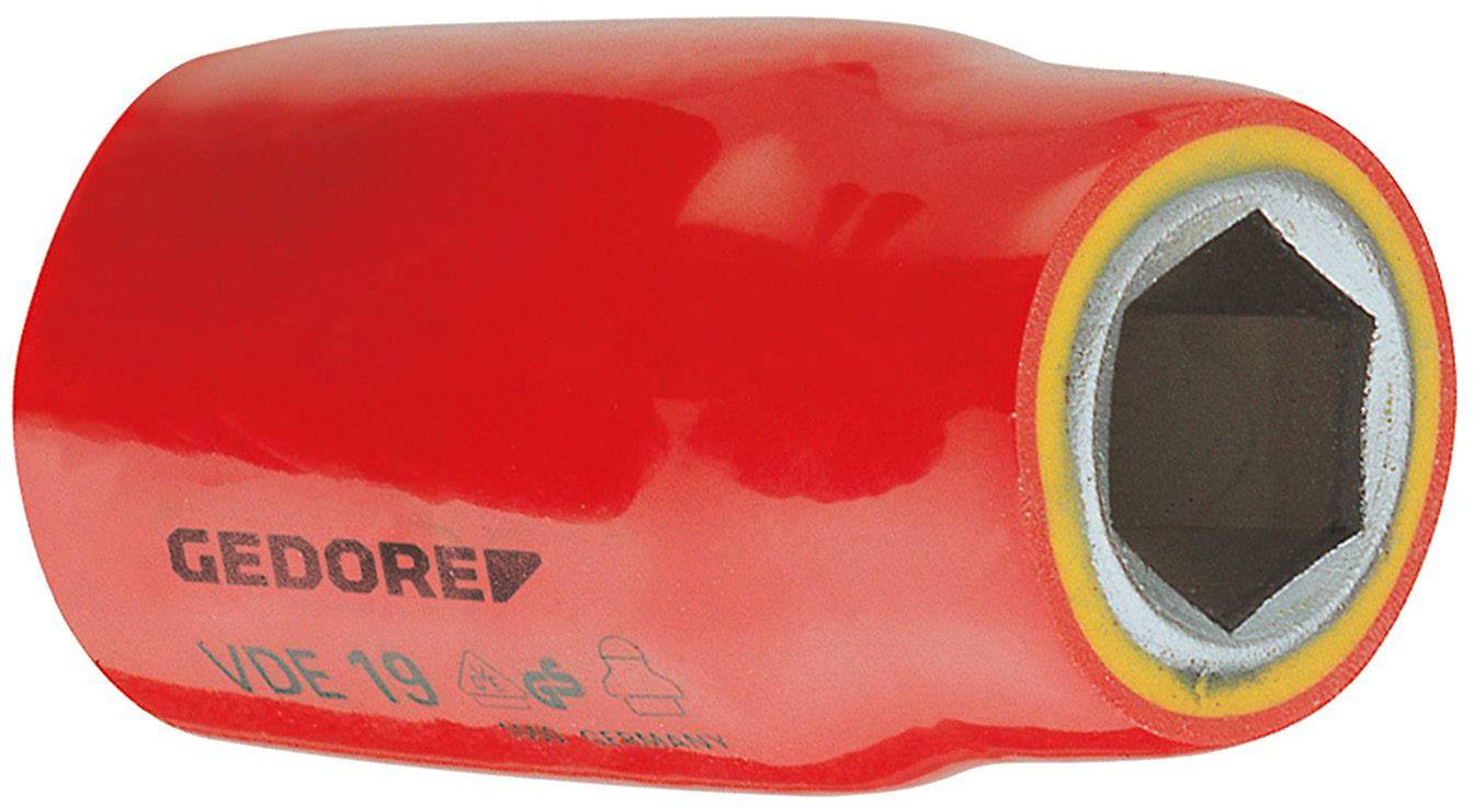 Gedore VDE 19 22 6123400 VDE dugókulcs betét szigetelt 22 mm 1/2 22 mm 1/2 (12,5 mm)