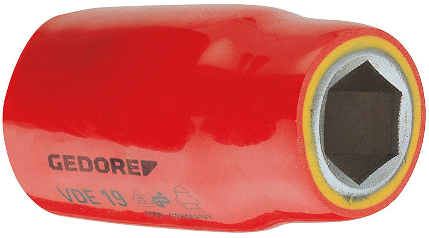 Gedore VDE 19 27 6123670 VDE dugókulcs betét 27 mm 1/2 1/2 (12,5 mm)