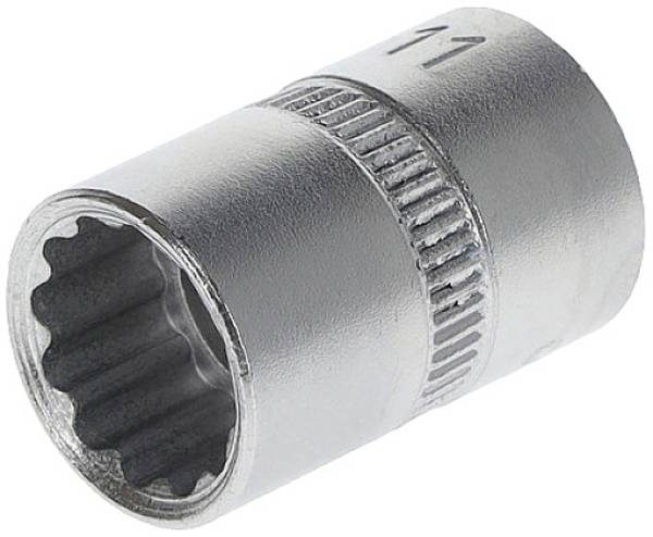 Gedore D 20 11 6226130 1/4" (6.3 mm) Dugókulcs betét  11 mm     1/4" (6,3 mm)