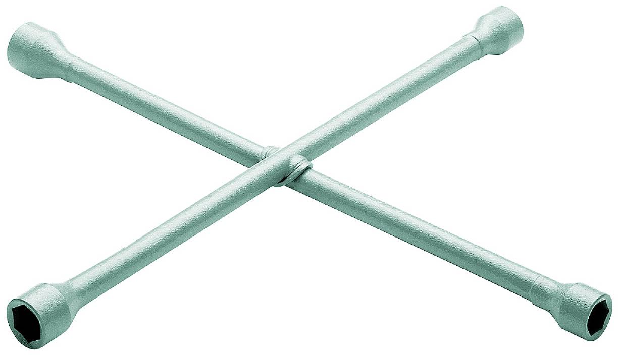 Egy X alakú fémkeresztkulcs, amelyet általában gépjárművek kerékanyáinak meglazítására és meghúzására használnak.