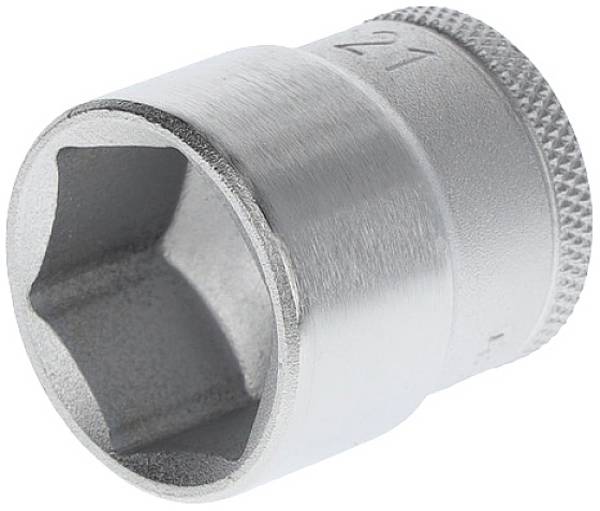 Gedore 30 21 6234900 Négylap tömör, 10 mm (3/8 coll) Dugókulcs betét  21 mm 3/8" 21 mm   3/8" (10 mm)