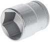 Gedore 30 21 6234900 Négylap tömör, 10 mm (3/8 coll) Dugókulcs betét 21 mm 3/8" 21 mm 3/8" (10 mm)