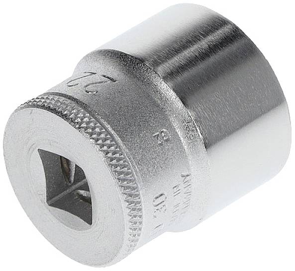 Egy 22 mm-es ezüstszínű villáskulcs, fémből. Elsősorban járművek javítására és karbantartására használatos.
