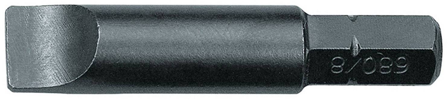 Gedore 680 8 S-010 Hatlap bit 8 mm Króm-vanádium acél Barnított 1 db