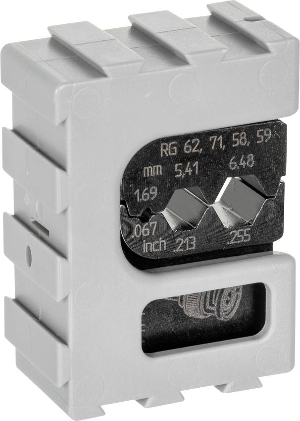 Gedore 8140-14 1830694 Krimpelő betét Koaxiális dugós csatlakozó 1.69 - 6.48 mm² RG58, RG59, RG62, RG71