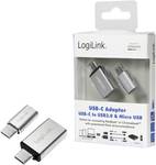 LogiLink AU0040 kábel interfész / adapter USB 3.1 (C típus) - USB 3.0 (A típus) és USB 2.0 (típusú micro-USB)