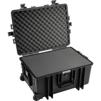 B & W International Outdoor bőrönd  outdoor.cases Typ 6800 70.9 l (Sz x Ma x Mé) 660 x 490 x 335 mm Fekete 6800/B/SI