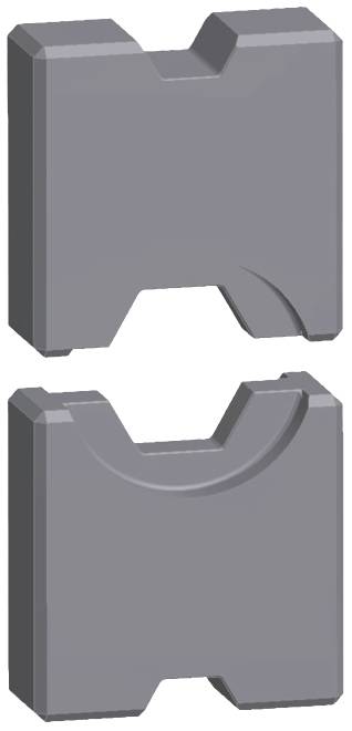 Weidmüller ES EPG 45 HEX 150 1994540000 Krimpelő betét Nyomó kábelsaruk