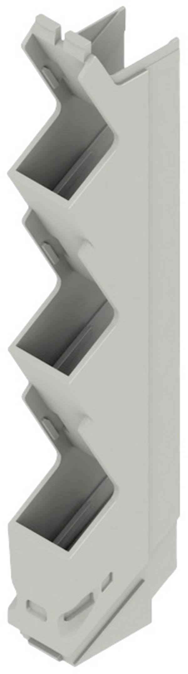 Weidmüller CH20M12 S PPP AGY 3747 2554690000 Univerzális műszerdobozok 105.49 x 12.5 x 22.83 x 105.5 Műanyag Szürke 14 db darab