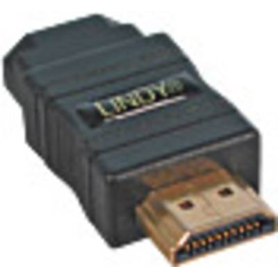 LINDY 41231 HDMI Átalakító [1x HDMI dugó - 1x HDMI alj] Fekete  