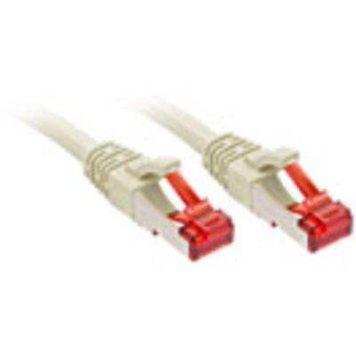 LINDY 47850 RJ45 Hálózati kábel, patchkábel CAT 6 S/FTP 0.50 m Szürke  50 db