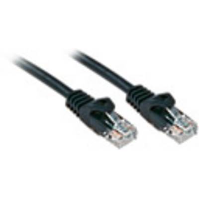 Két fekete hálózati kábel RJ45 csatlakozóval.