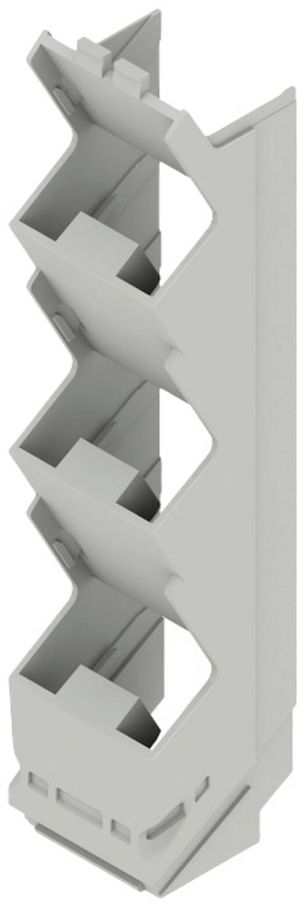 Weidmüller CH20M22 S PPP AGY 3747 2554840000 Univerzális műszerdobozok 105.5 x 22.5 x 22.83 x 105.5 Műanyag Szürke 10 db darab