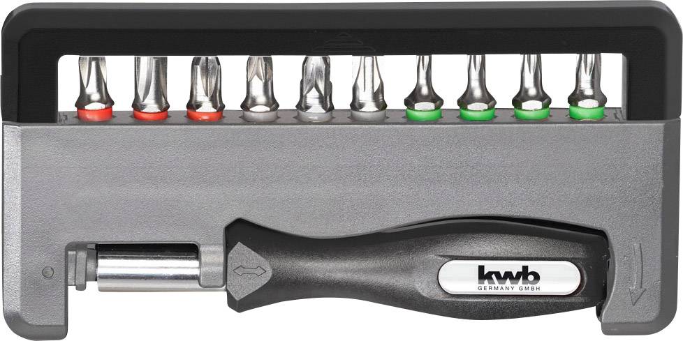 kwb 151010 Bit készlet 12 részes Bit tartóval