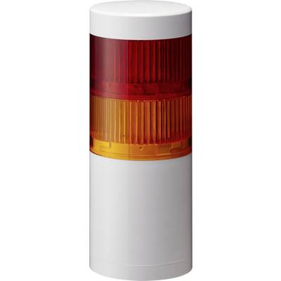 Patlite Jelző oszlop LR7-202WJNW-RY  LED Piros, Sárga 1 db