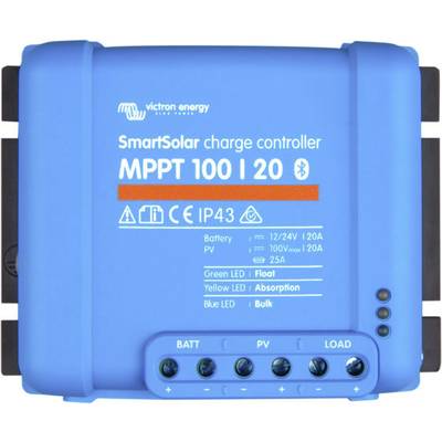 Victron Energy SmartSolar MPPT 100/20 (up to 48V) Retail Napelem töltésszabályozó MPPT 48 V 20 A