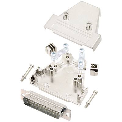 encitech TRI-M-25-DBP-W-K 6355-8038-03 D-SUB tűs kapocsléc készlet 180 ° Pólusszám: 25 Forrasztókehely 1 db