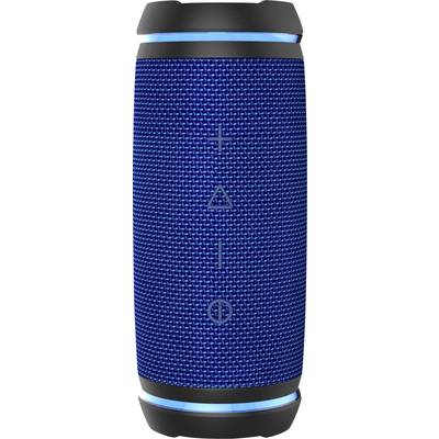 swisstone BX 520 TWS Bluetooth hangfal AUX, Kihangosító funkció, Fröccsenő víz ellen védett Kék