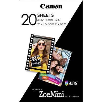 Canon ZINK™ Photo Paper ZP-2030 3214C002 Fénykép nyomtató fénykép papír 20 lap