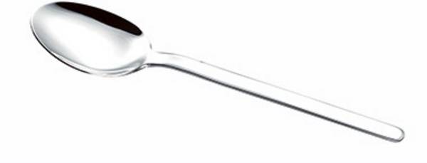Esmeyer BETTINA Kanál 19.5 cm 12 részes készlet Nemesacél mosogatógéppel mosható Ezüst 250-090