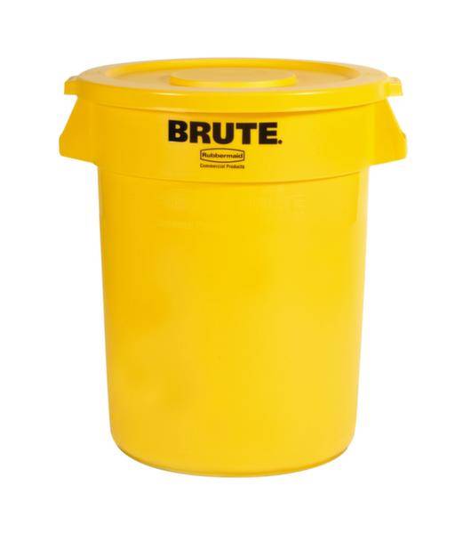 Rubbermaid 0086876014150 Nyersanyag tartály 121 l (Ø x Ma) 560 mm x 690 mm Sárga 1 db