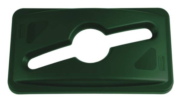 Rubbermaid 0086876211559 Fedél Zöld 1 db