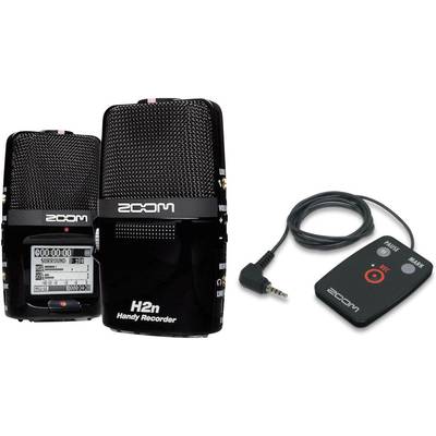 Zoom H2N + RC-2 Hordozható audio felvevő Fekete